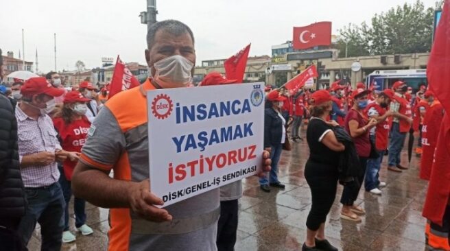 Beykoz Belediyesi çalışanları greve gidiyor! Beykoz Belediyesi çalışanları greve gidiyor!
