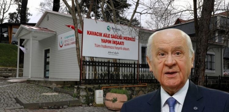 Beykoz’da sağlık ocağına Devlet Bahçeli’nin adı verildi!